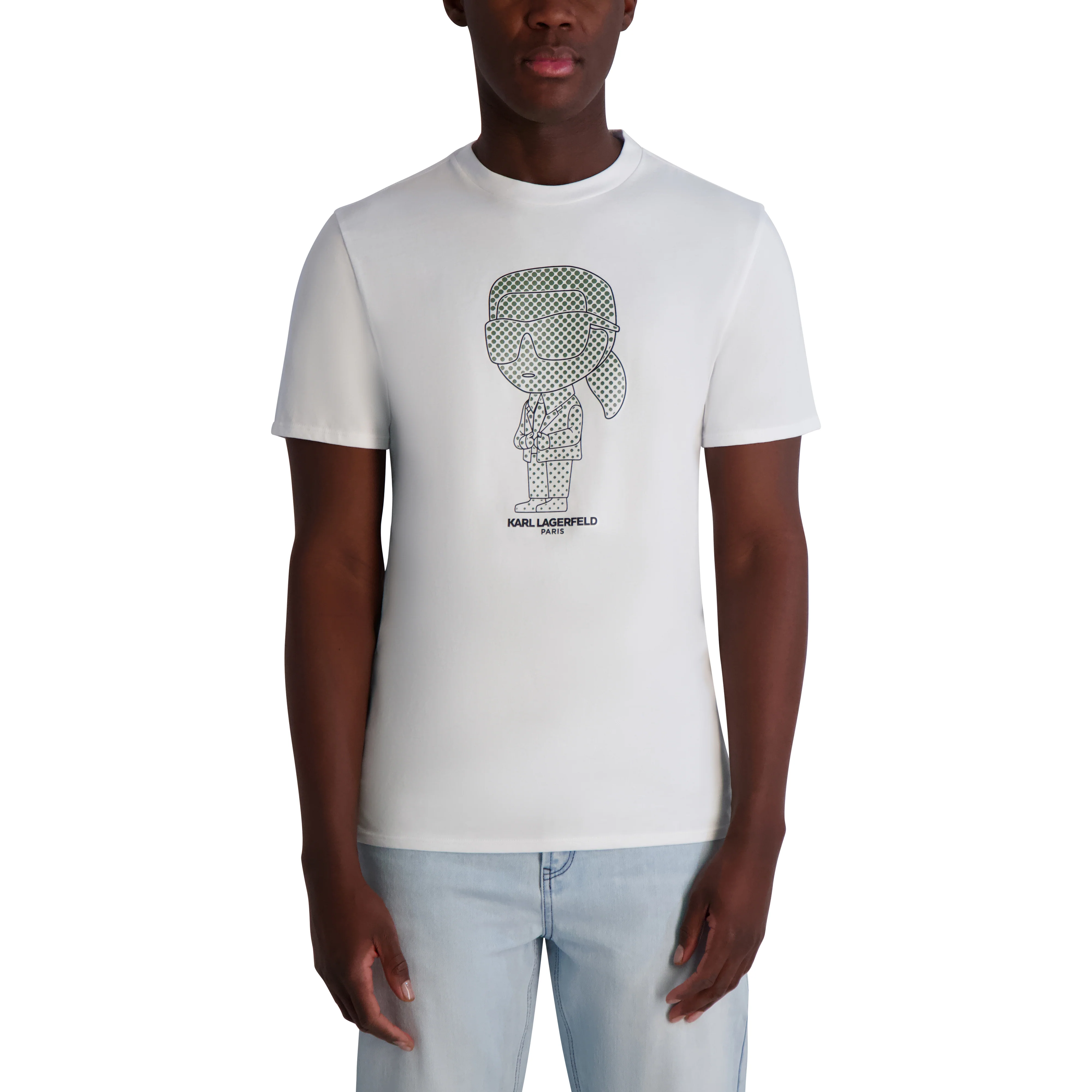 RUBBERIZED KARL LOGO T-SHIRT
