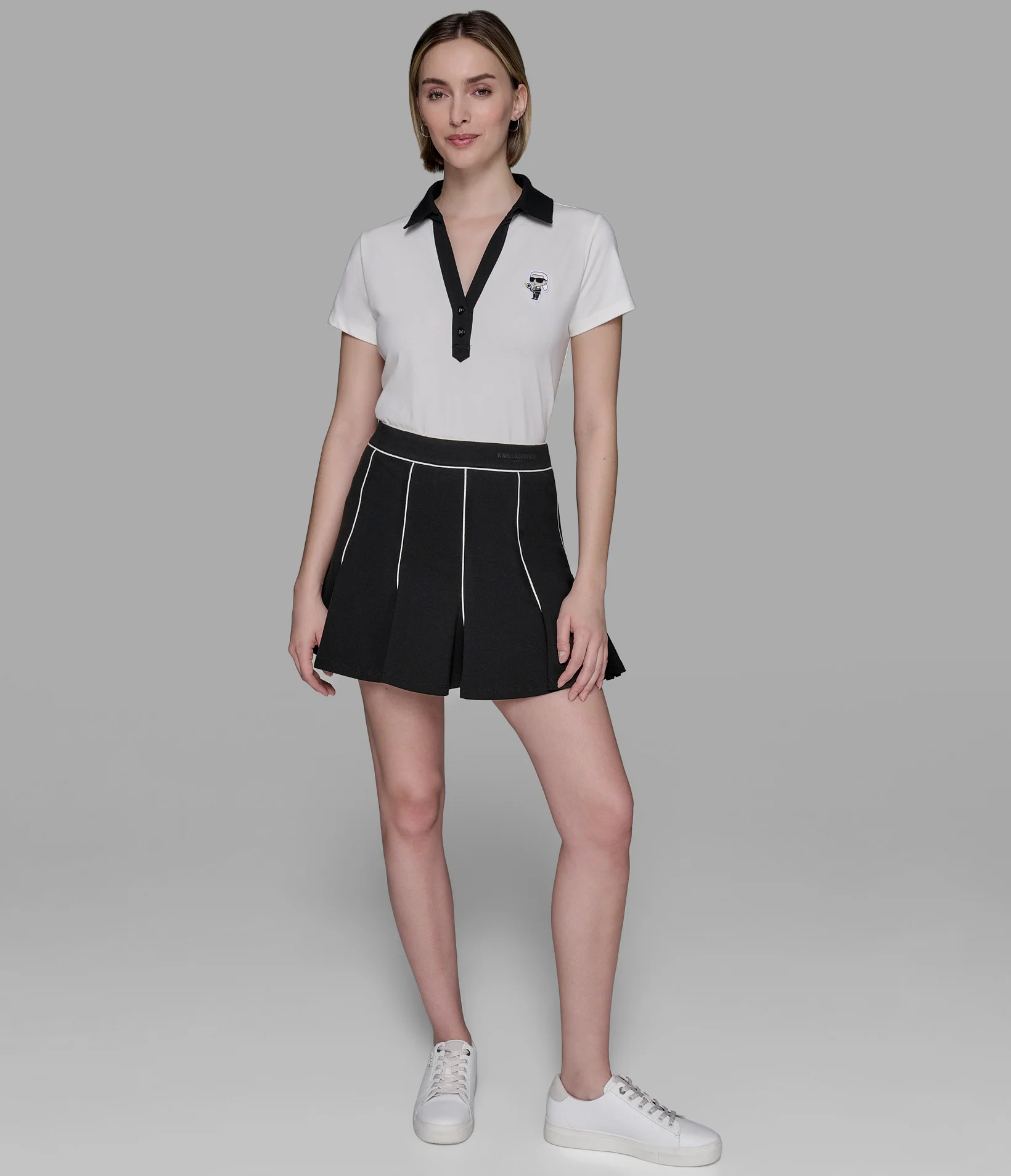 TIPPED TENNIS SKIRT