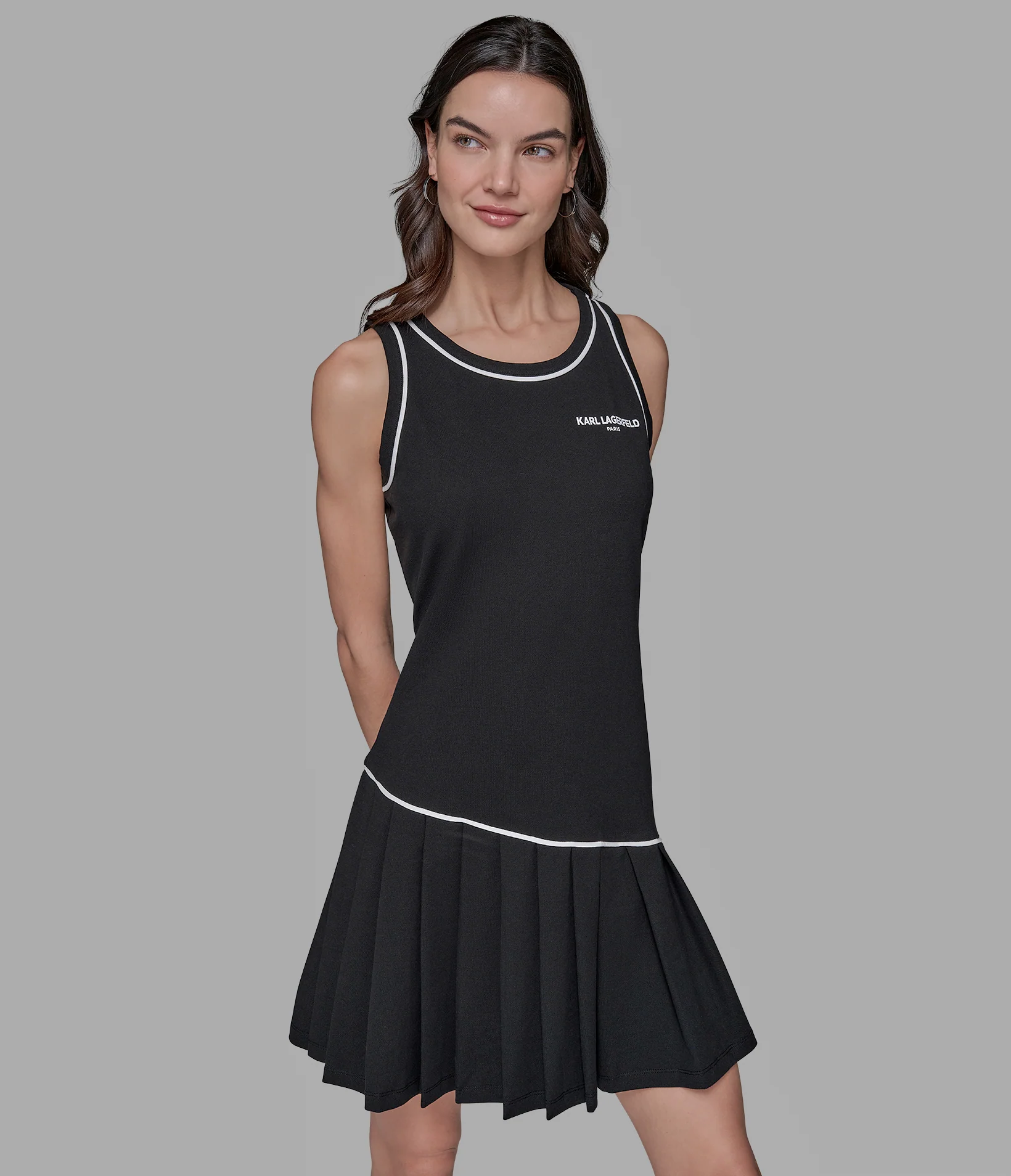 PLEATED TENNIS DRESS