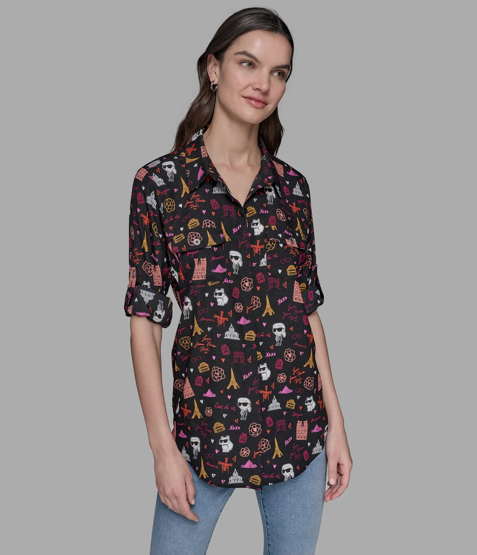 DUO IN PARIS WHIMSY BLOUSE