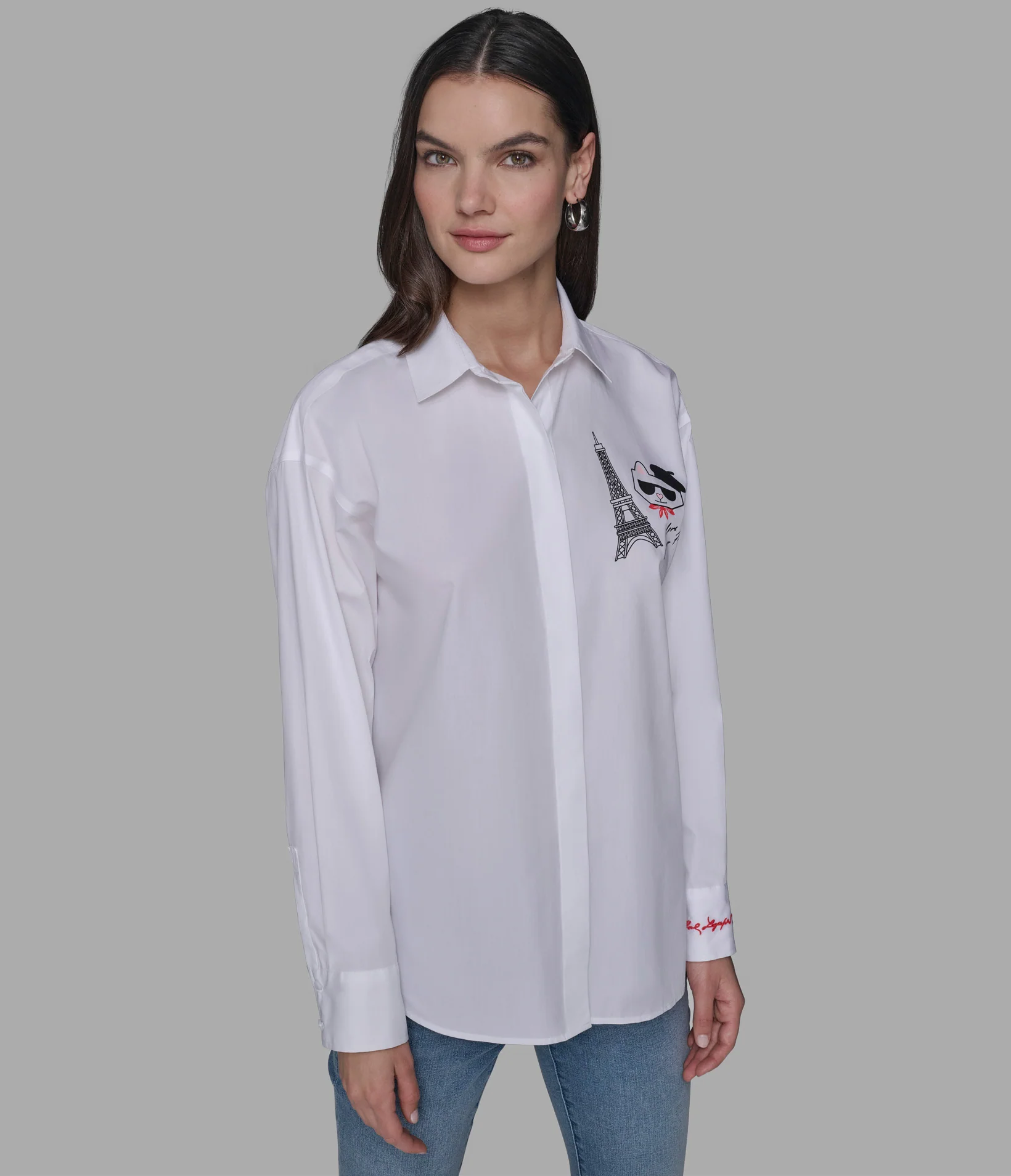 CHOUPETTE IN PARIS POPLIN SHIRT