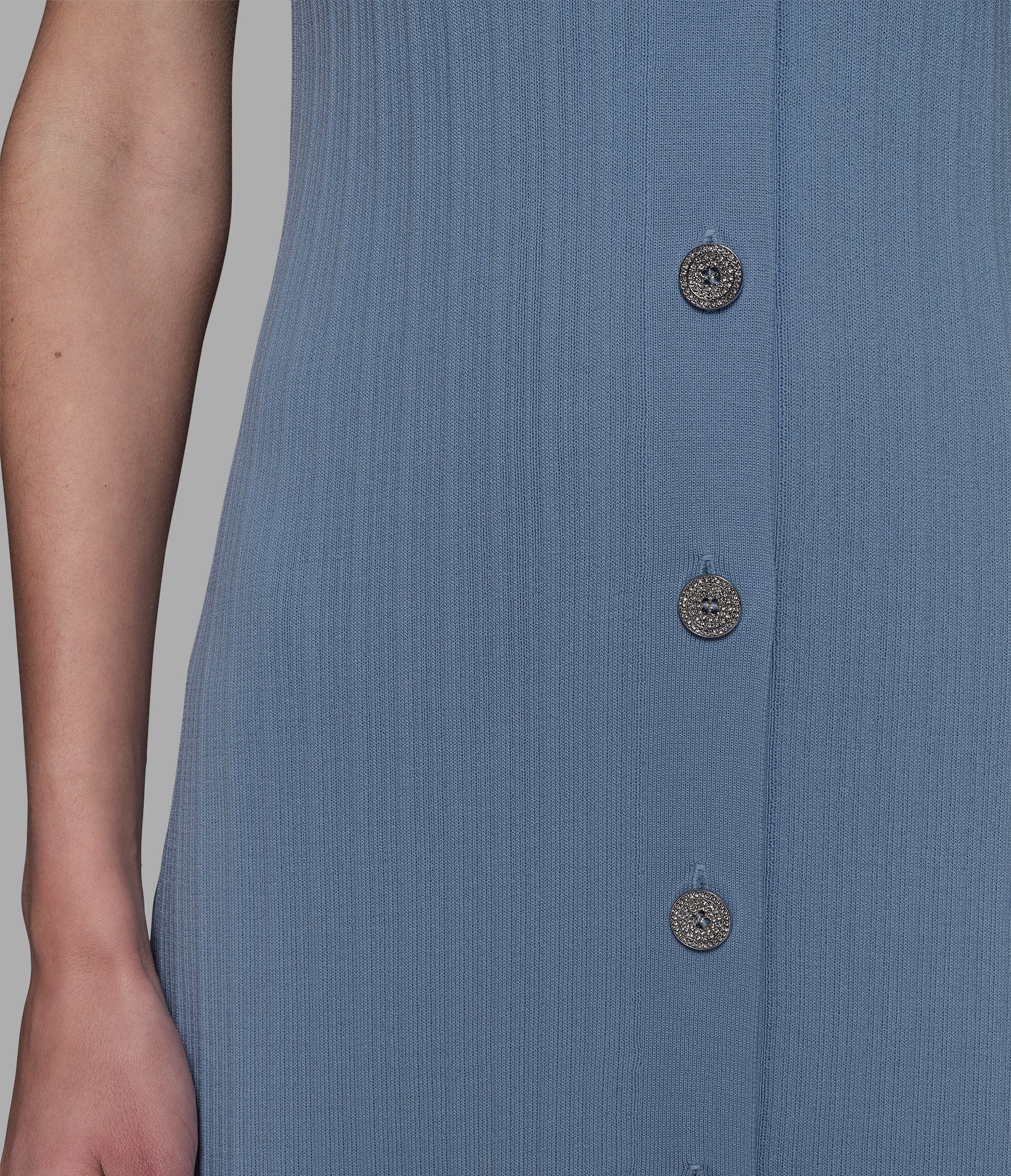 SHORT SLEEVE SWEATER DRESS