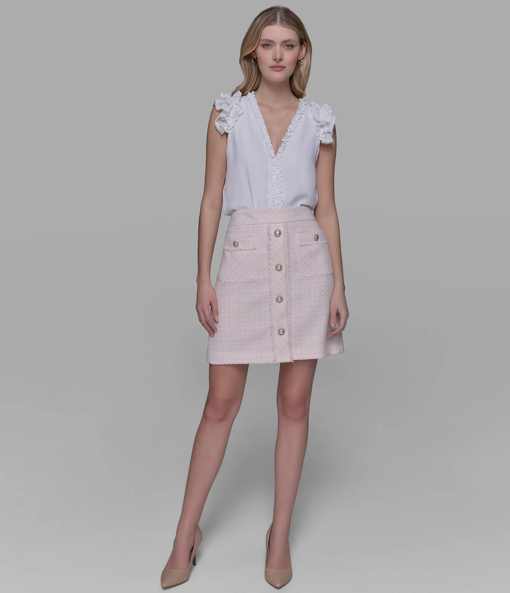 TWEED MINI SKIRT