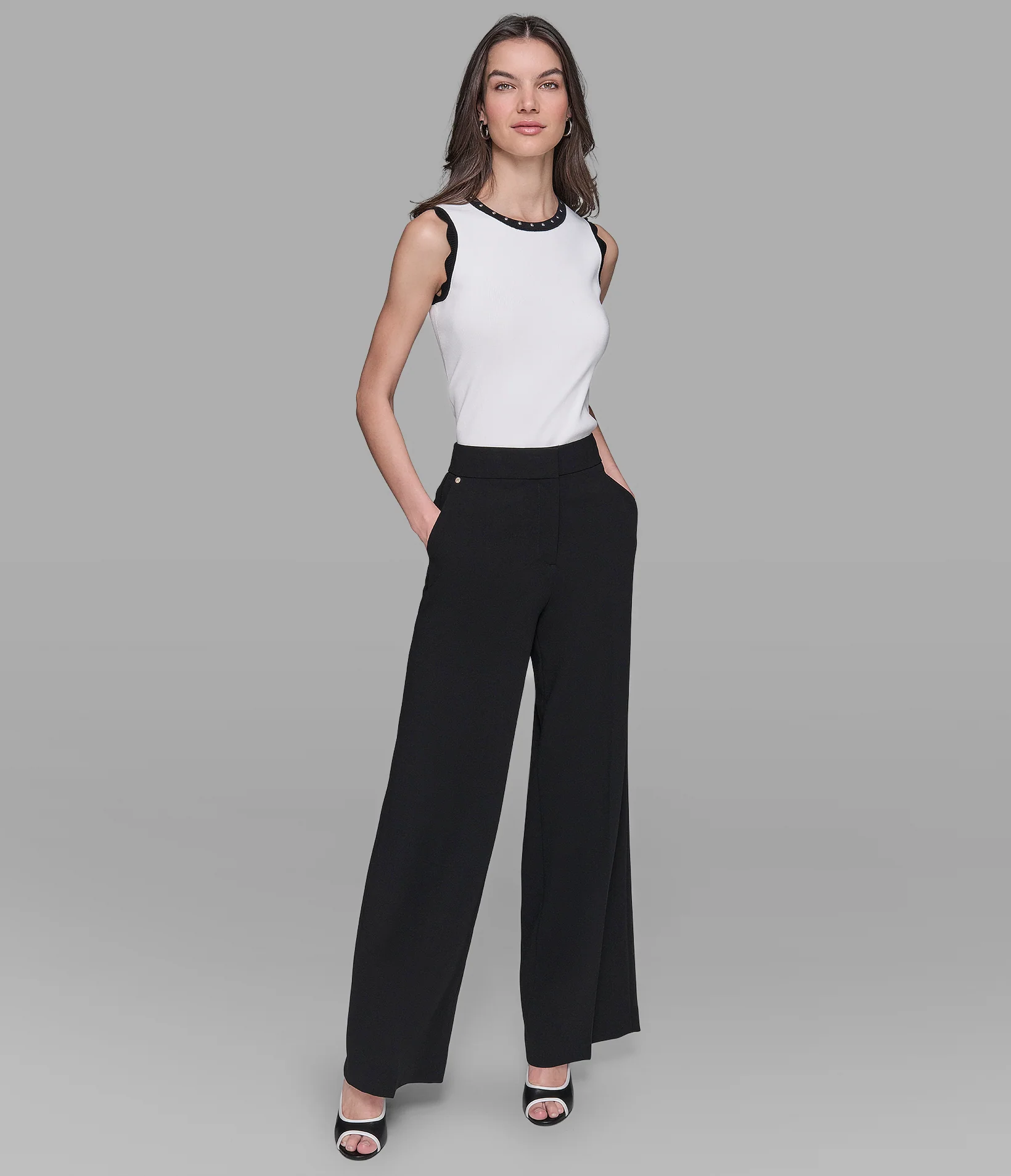 ESSENTIAL BOTTOM WIDE PANT