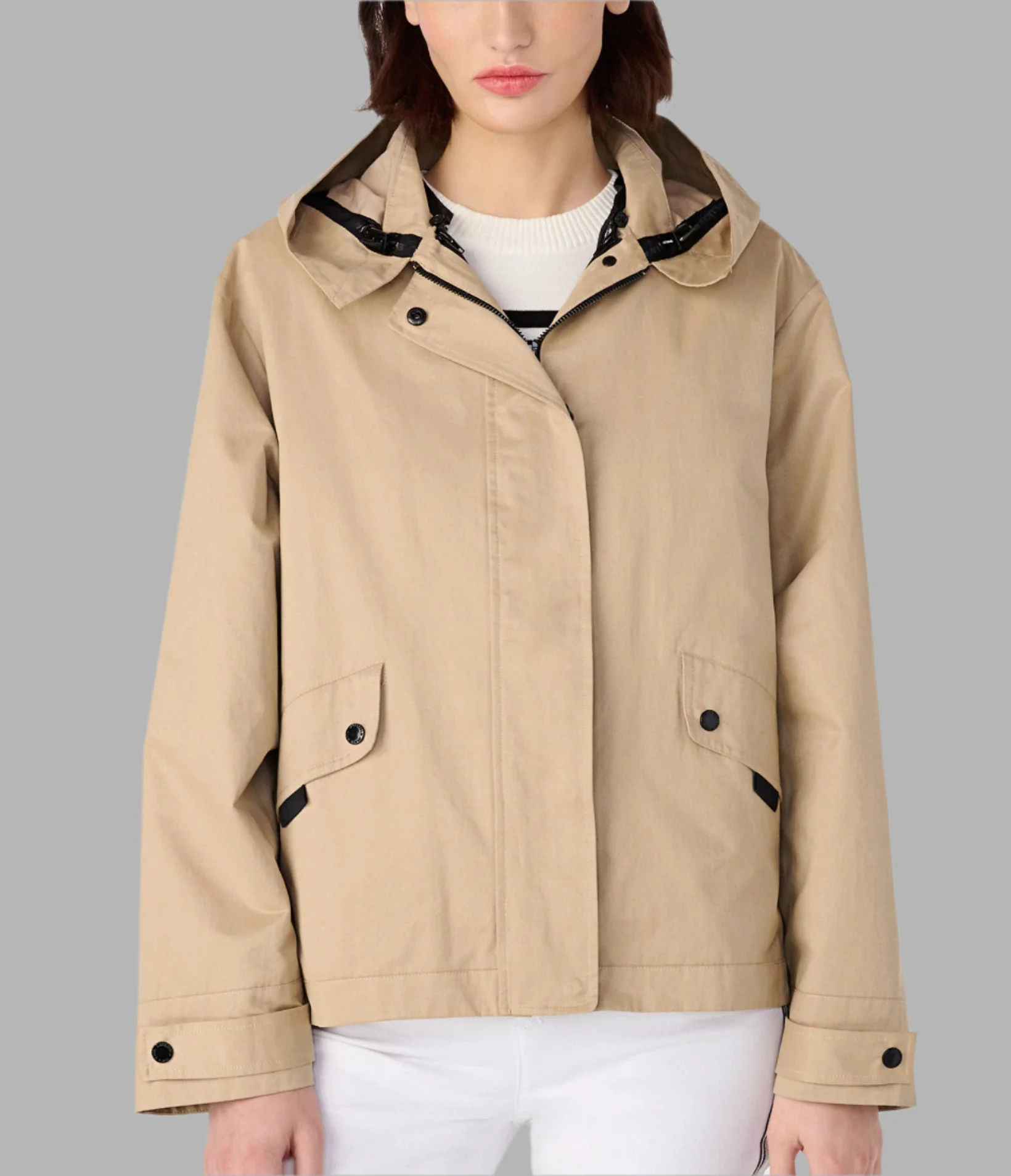 BOXY SHORT ANORAK JACKET