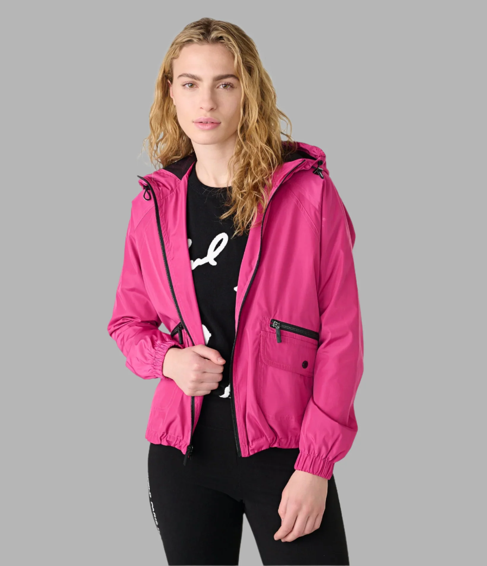 HOODED BOMBER