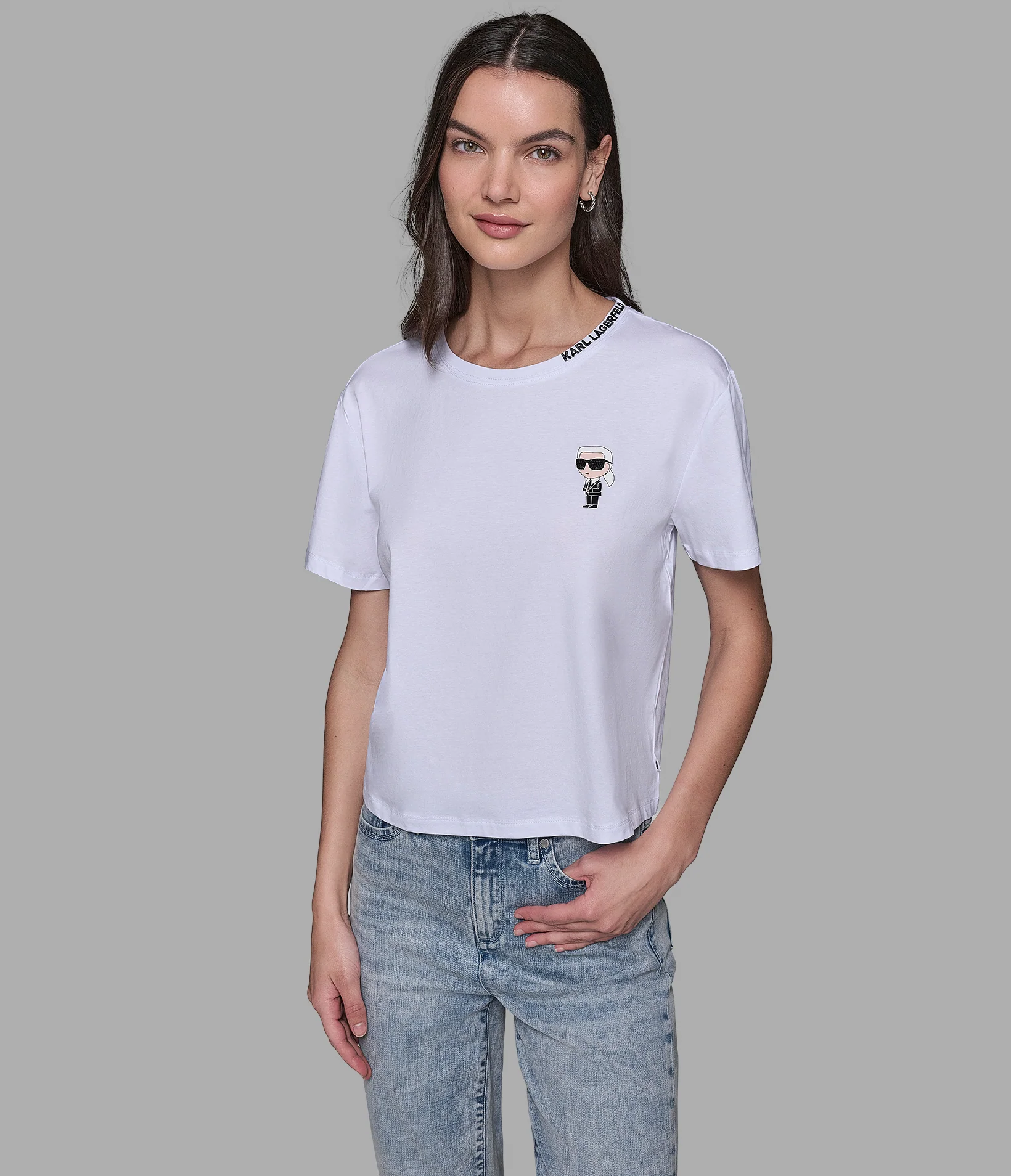 MINI KARL LOGO TEE