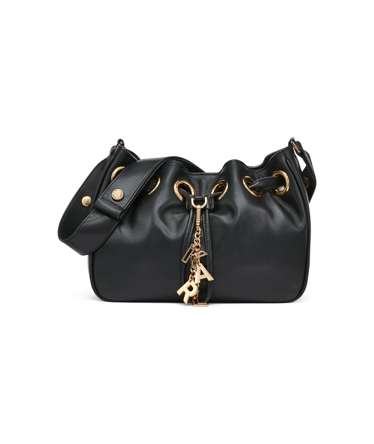 DESIREE SMALL LEATHER HOBO BAG