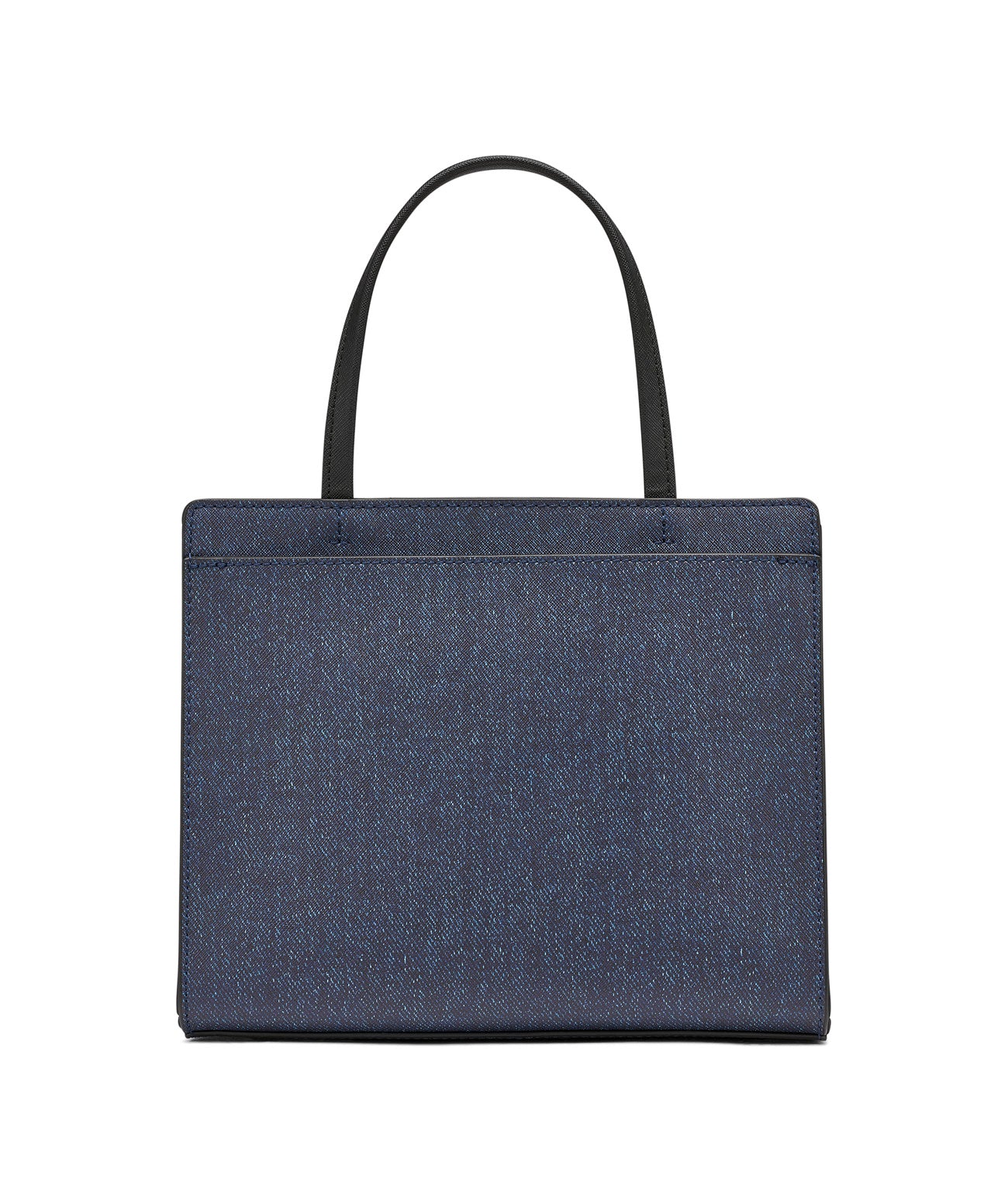 MAYBELLE DENIM SATCHEL WITH PINS