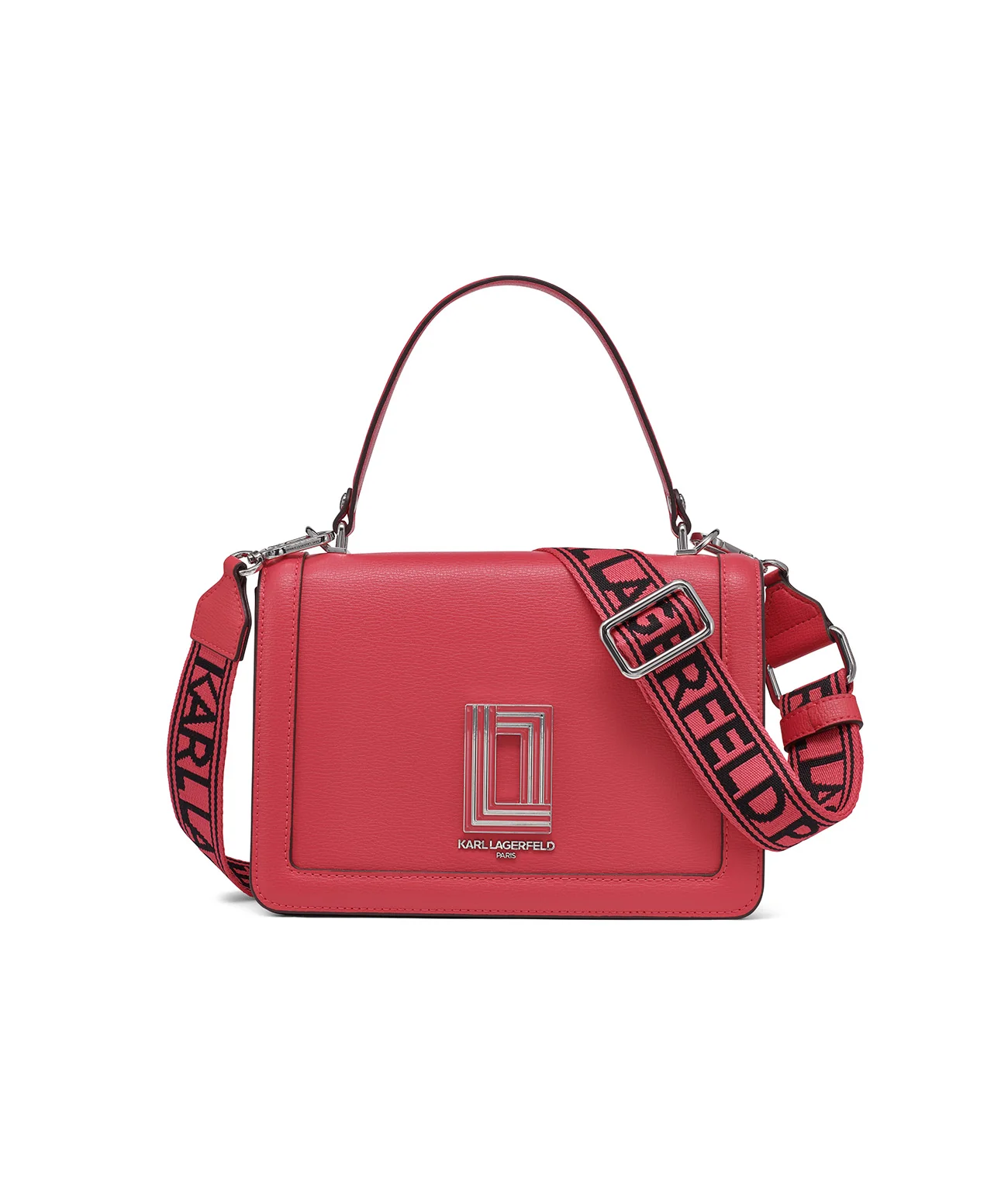 SIMONE LEATHER FLAP CROSSBODY